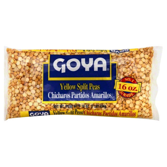 Goya Yellow Split Peas; 16 Ounces; 24 Per Case