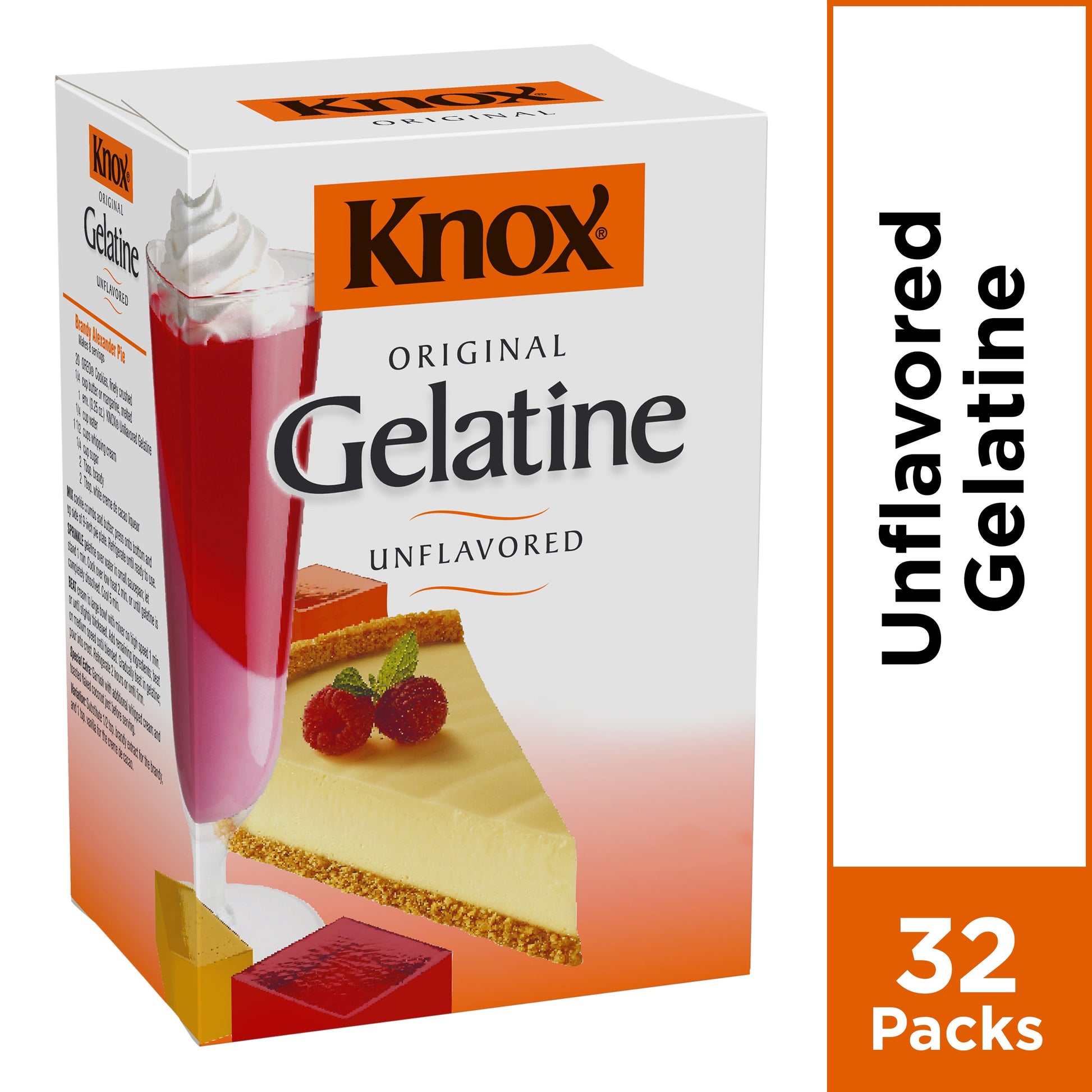 Knox Gelatin Unflavored; 8 Ounce; 12 Per Case - High Mart Wholesale