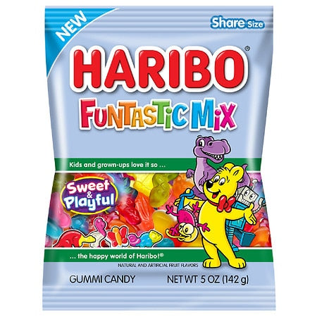 Haribo Funtastic Mix; 5 Ounces; 12 Per Case - High Mart Wholesale