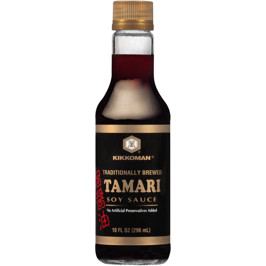 Kikkoman Tamari Soy Sauce; 10 Fluid Ounces; 6 Per Case - High Mart Wholesale