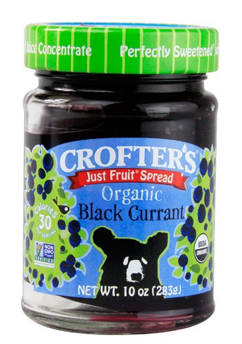 Crofters Organic Spread Fruit Currant Black; 10 Ounces; 6 Per Case - High Mart Wholesale