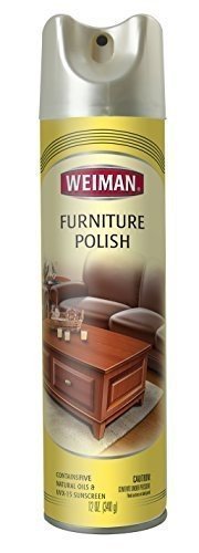 Weiman Products Furniture Polish With Lemon Oil; 12 Ounce; 6 Per Case - High Mart Wholesale
