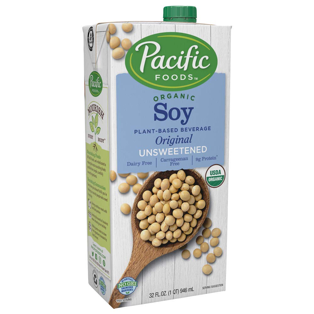 Pacific Foods Organic Original Soy Milk; 32 Fluid Ounces; 12 Per Case - High Mart Wholesale