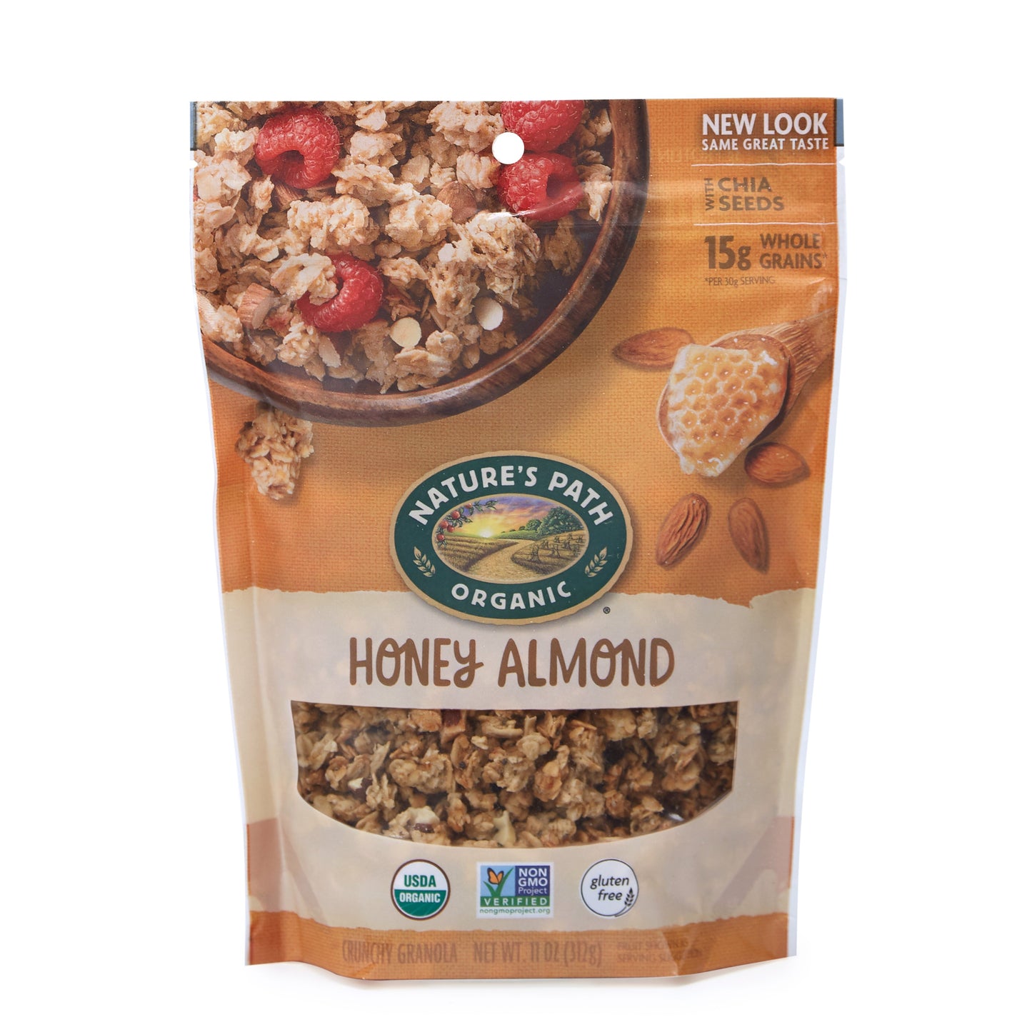 Nature's Path Honey Almond Gluten Free Granola; 11 Ounces; 8 Per Case - High Mart Wholesale