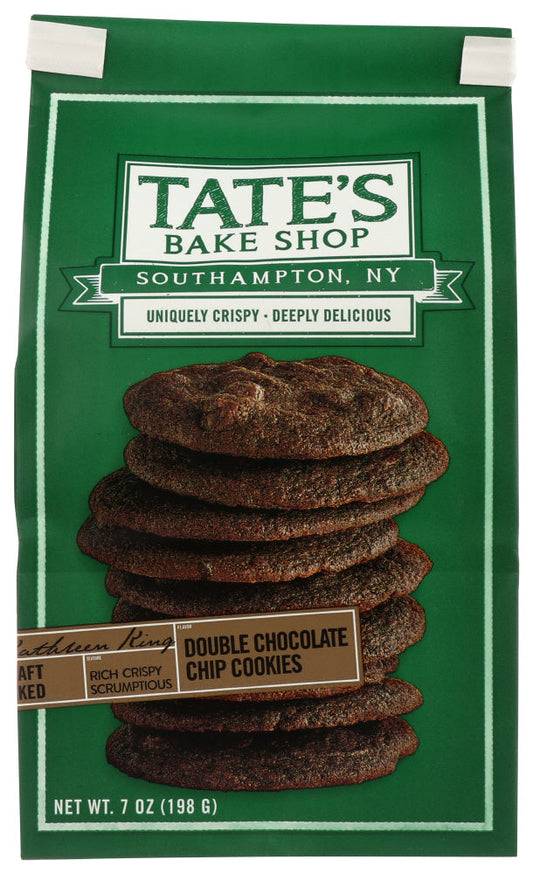 Tate's Bake Shop Double Chocolate Chip Cookies; 7 Ounces; 12 Per Case - High Mart Wholesale