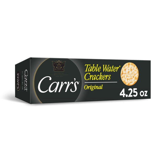 Carrs Table Water Crackers Original Crackers; 4.25 Ounces; 12 Per Case - High Mart Wholesale