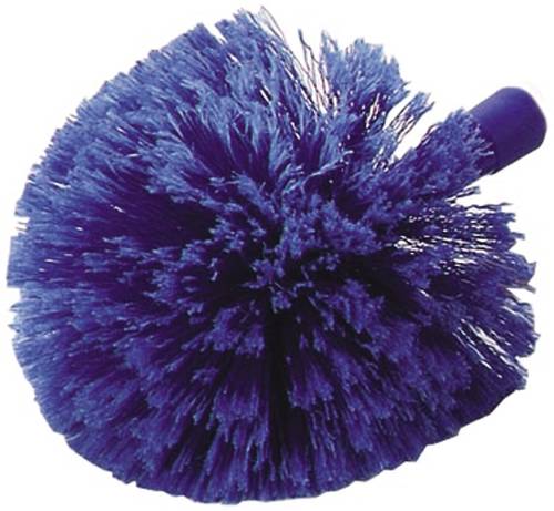 Carlisle Foodservice Round Duster With Soft Bristles Blue; 12 Each; 1 Per Case