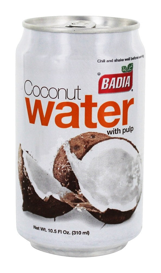 Badia Coconut Water With Pulp; 10.5 Fluid Ounces; 12 Per Case