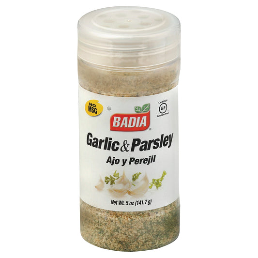 Badia Garlic Ground With Parsley; 5 Ounces; 6 Per Case