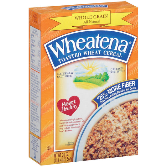 Wheatena Cereal Original Retail Only Label; 20 Ounces; 12 Per Case - High Mart Wholesale