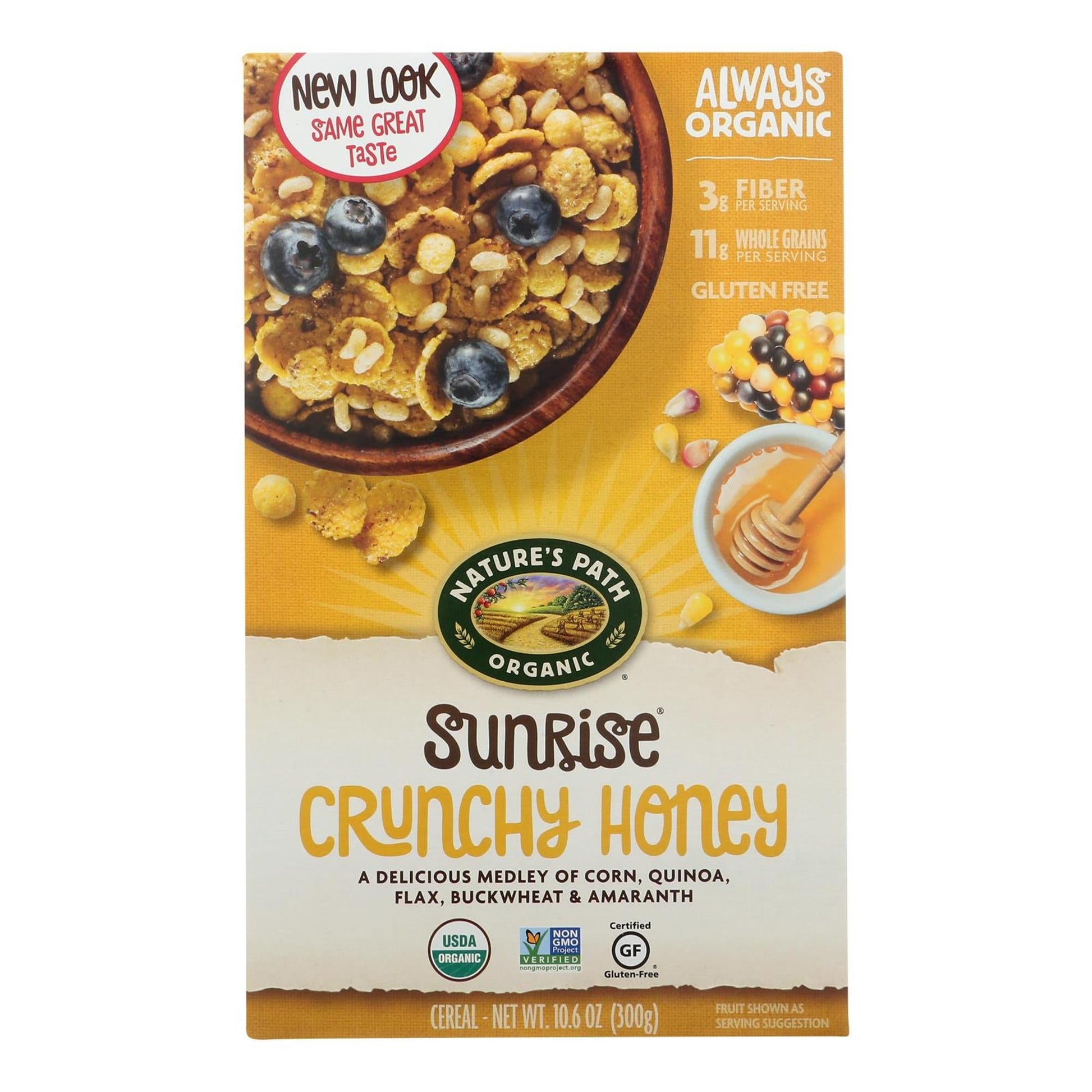 Nature's Path Crunchy Honey Sunrise; 10.6 Ounces; 12 Per Case - High Mart Wholesale