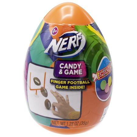 Frankford Candy Mario & Nerf Giant Egg; 8 Count; 1 Per Case - High Mart Wholesale