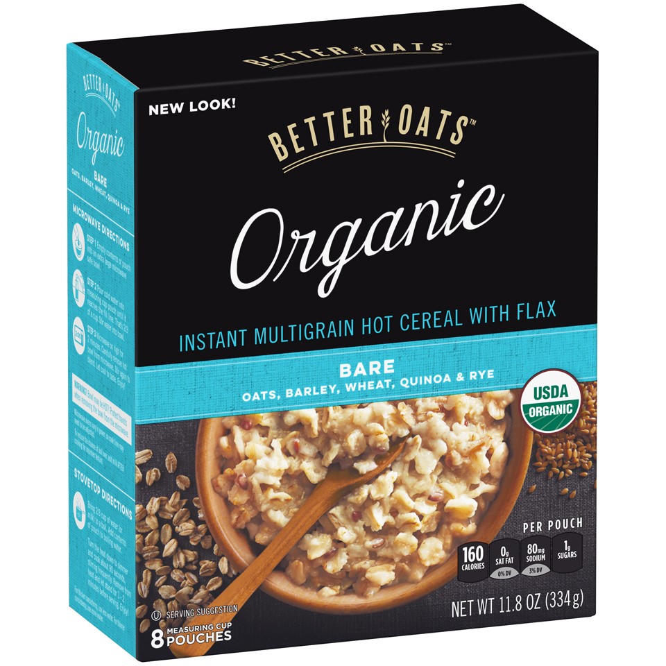 Malt O Meal Hot Cereal Raw Pure And Simple Bare; 11.8 Ounces; 6 Per Case - High Mart Wholesale