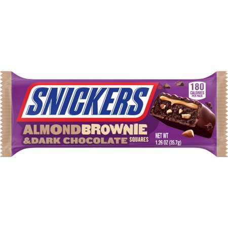 Snickers Dark Chocolate Almond Brownie; 1.26 Ounce; 24 Per Box; 12 Per Case