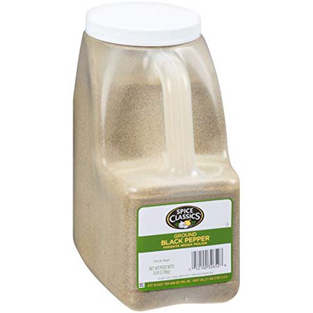 Spice Classics Ground Black Pepper; 5 Pounds; 3 Per Case - High Mart Wholesale