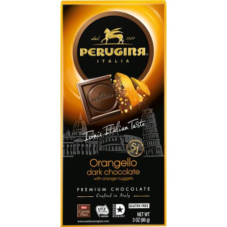 Perugina Dark Chocolate Orangello Bar; 3 Ounces; 12 Per Case - High Mart Wholesale