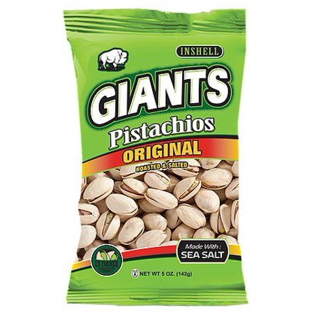 Giant Snack Inc Giants Pistachios Original Roasted & Salted; 4.5 Ounce; 8 Per Case