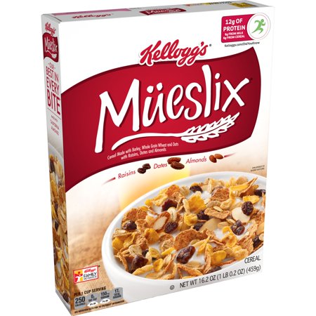 Kellogg's Muslix Cereal; 16.2 Ounces; 10 Per Case