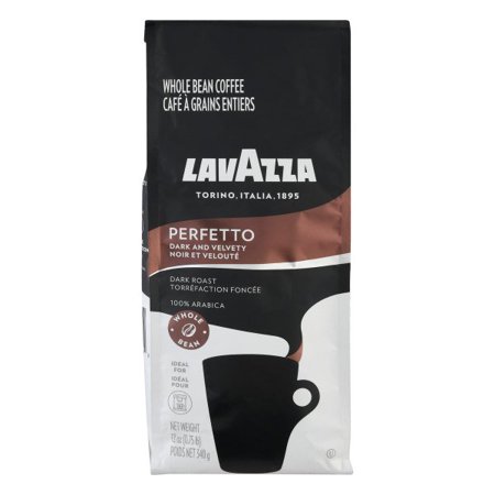 Lavazza Perfetto Whole Bean Coffee; 12 Ounces; 6 Per Case - High Mart Wholesale