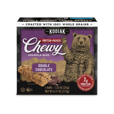 Kodiak Cakes Double Chocolate Chewy Bars; 6.17 Ounces; 12 Per Case - High Mart Wholesale