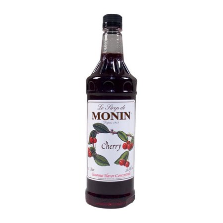 Monin Cherry Syrup; 1 Liter; 4 Per Case - High Mart Wholesale