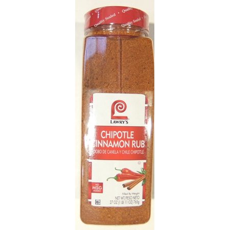 Lawry's Chipotle Cinnamon Rub; 27 Ounces; 6 Per Case