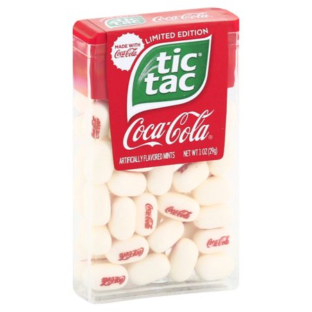 Tic Tac Coca Cola Singles Display; 1 Ounces; 36 Per Case
