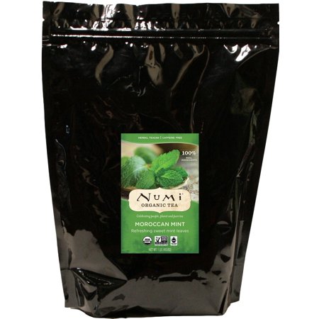 Numi Organic Tea Loose Moroccan Mint Herbal Tea; 1 Pounds; 6 Per Case - High Mart Wholesale