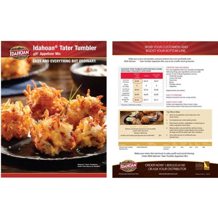 Idahoan Foods Shreds Tater Tumblersâ® Original Mix With Spices; 32.9 Ounce; 4 Per Case