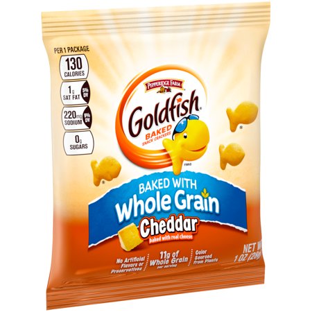 Pepperidge Farms Goldfish Cheddar Whole Grain Crackers; 1 Ounces; 60 Per Case