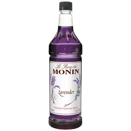 Monin Lavender Syrup; 1 Liter; 4 Per Case - High Mart Wholesale