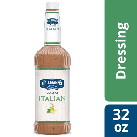 Hellmann's Classics Italian Salad Bar Dressing Bottle; 32 Fluid Ounce; 6 Per Case - High Mart Wholesale