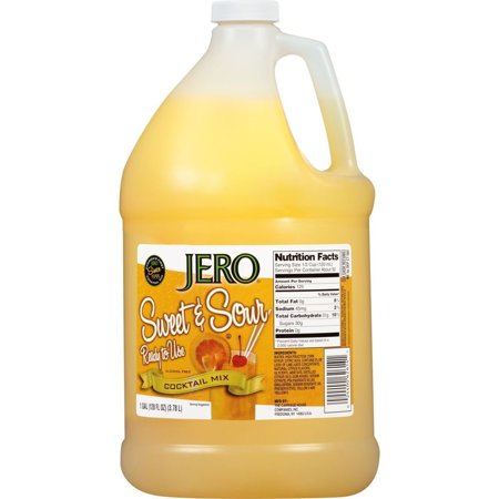 Arcobasso Sweet N' Sour Ready To Use Cocktail Mixer; 128 Ounce; 4 Per Case