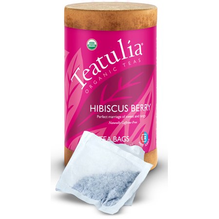 Teatulia Organic Teas Hibiscus Berry Tea; 1.69 Ounces; 6 Per Case - High Mart Wholesale