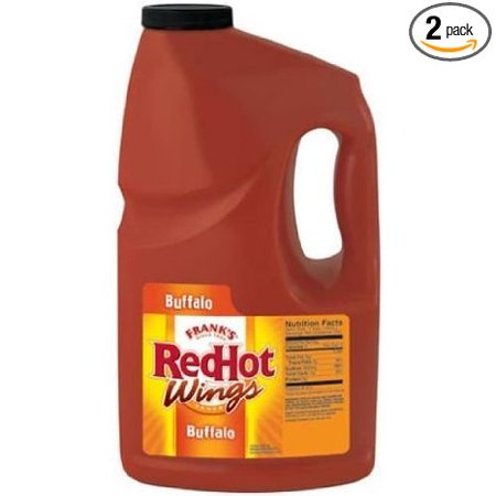 Frank's Redhot Buffalo Dispensing Pouch W/Fitment Wing Hot Sauce Bulk; 1.5 Gallon; 2 Per Case - High Mart Wholesale