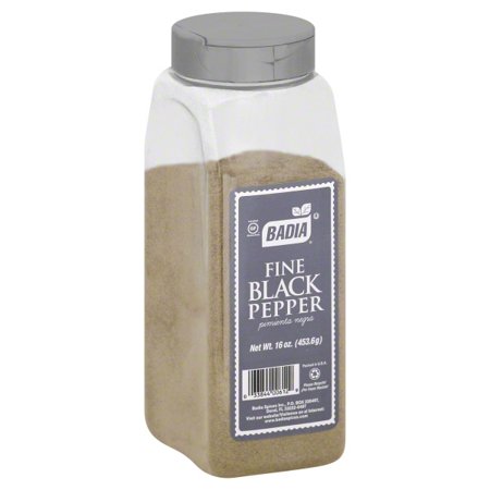 Badia Pepper Black Ground Fine; 16 Ounces; 6 Per Case