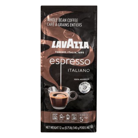 Lavazza Espresso Italian Whole Bean Coffee; 12 Ounces; 6 Per Case - High Mart Wholesale