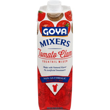 Goya Tomato Clam Cocktail Mixer; 33.8 Fluid Ounces; 12 Per Case - High Mart Wholesale