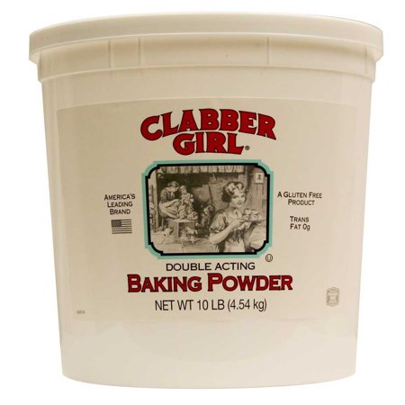 Clabber Girl Double Acting Baking Powder; 10 Pounds; 4 Per Case