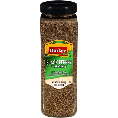 Durkee Cafe Grind Black Pepper; 18 Ounce; 6 Per Case - High Mart Wholesale