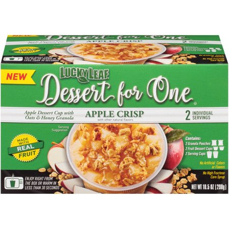 Lucky Leaf Apple Crisp Cup With Oats And Honey; 10.5 Ounces; 6 Per Case