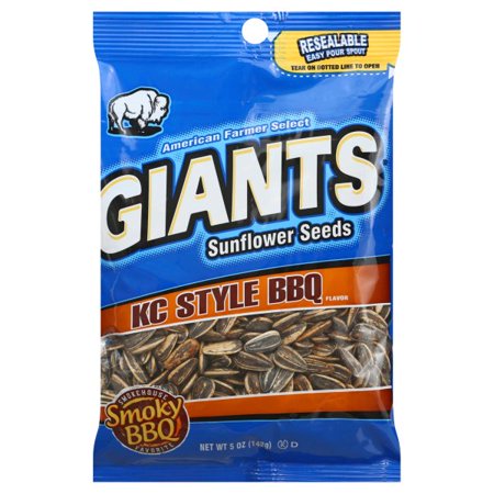 Giant Snack Inc Giants Barbecue Seeds; 5 Ounces; 12 Per Case