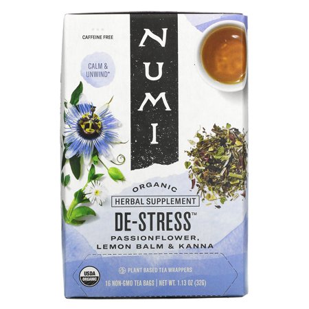 Numi Premium Herbal Supplement Tea; 16 Count; 6 Per Case - High Mart Wholesale