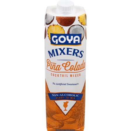 Goya Pina Colada Cocktail Mixer; 33.8 Fluid Ounces; 12 Per Case - High Mart Wholesale