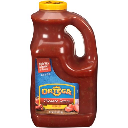 Ortega Medium Picante Sauce; 1 Gallon; 4 Per Case