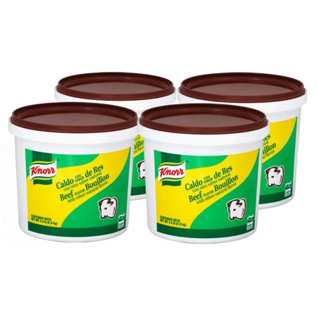 Knorr Caldo Con Sabor De Res Beef Base/Bouillon; 4.4 Pounds; 4 Per Case - High Mart Wholesale