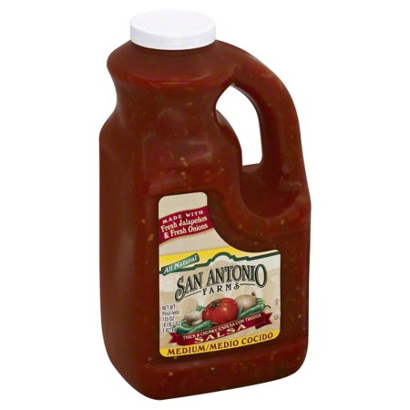 San Antonio Farms Salsa Thick Chunky Medium; 135 Ounce; 4 Per Case - High Mart Wholesale