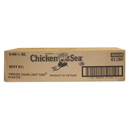 Chicken Of The Sea Tonggol Light Tuna In Water; 66.5 Ounces; 6 Per Case - High Mart Wholesale