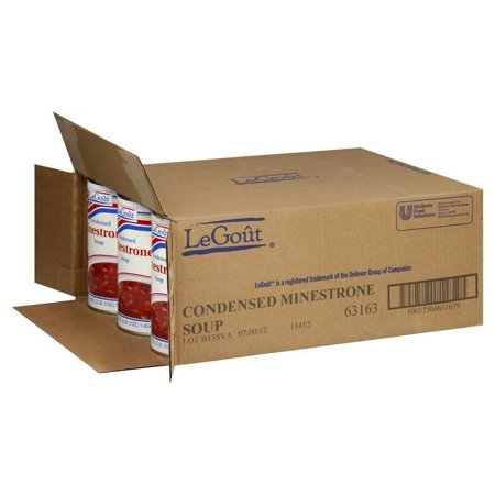 Legout Soup Minestrone International; 3 Pounds; 12 Per Case