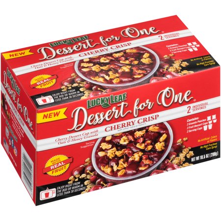 Lucky Leaf Cherry Crisp With Oats And Honey; 10.5 Ounces; 6 Per Case